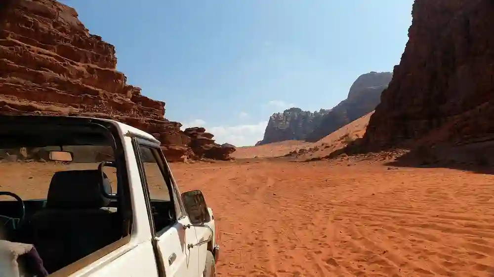 Yellow Sand Dune in Wadi Um Ishrin
