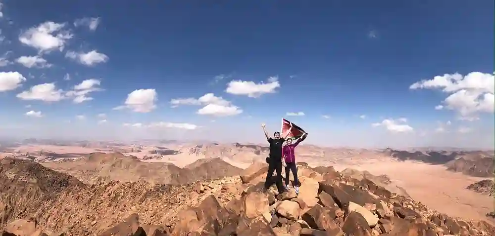 Jabal Um Ad Dami Bedouin Road