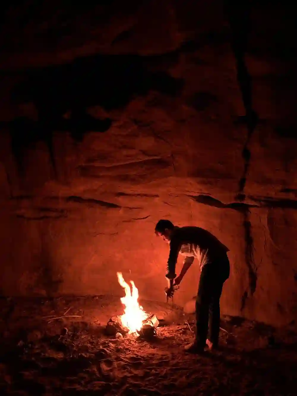 Inscriptions in Khazali Canyon