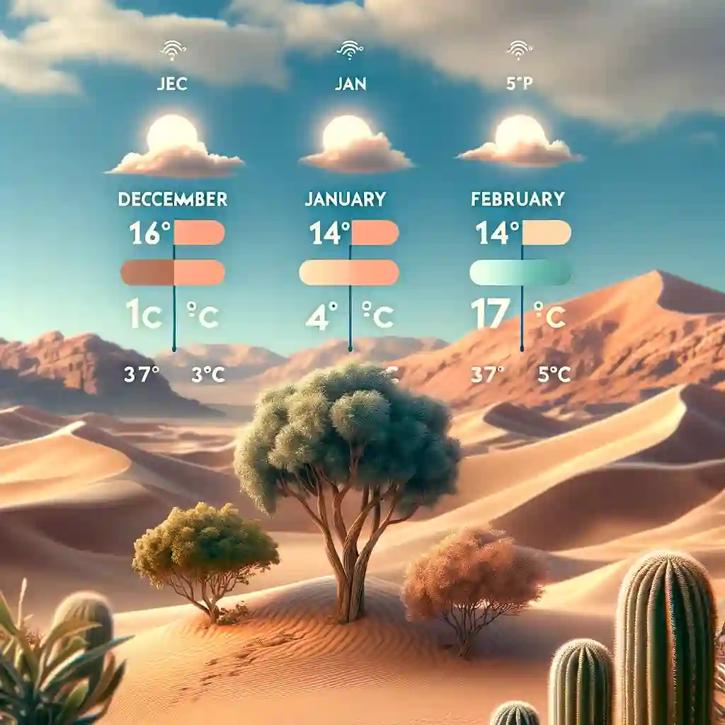 Snow in Wadi Rum