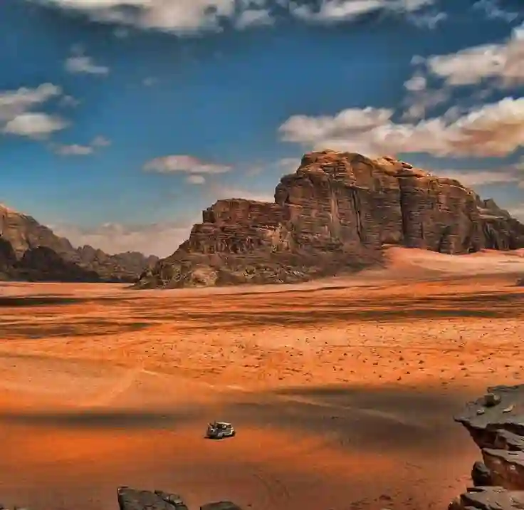 Star-Filled Night Sky in Wadi Rum